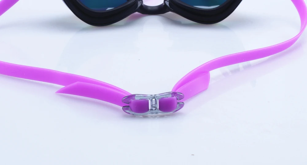 Professionelle Anti-Beschlag-Schwimmbrille, Schwimmbrille, galvanisiert, wasserdichtes Silikon, Lunettes De Natation Professionnel – Detail 6