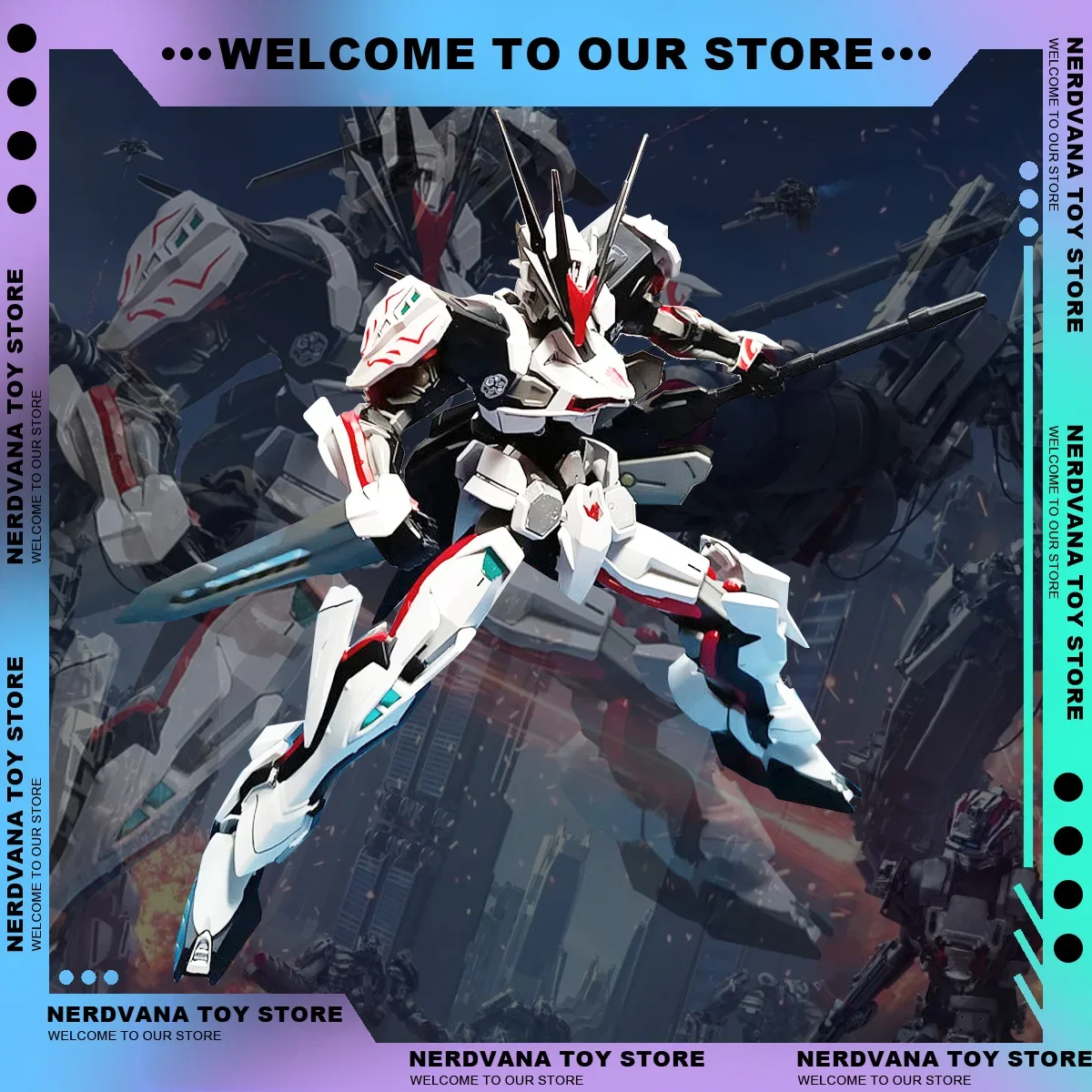 1/144 Doll Model Star Hg King Heresy Gundam Assembly Model Toy Christmas Gift Robot Anime Figure Decoration Ornament Statue