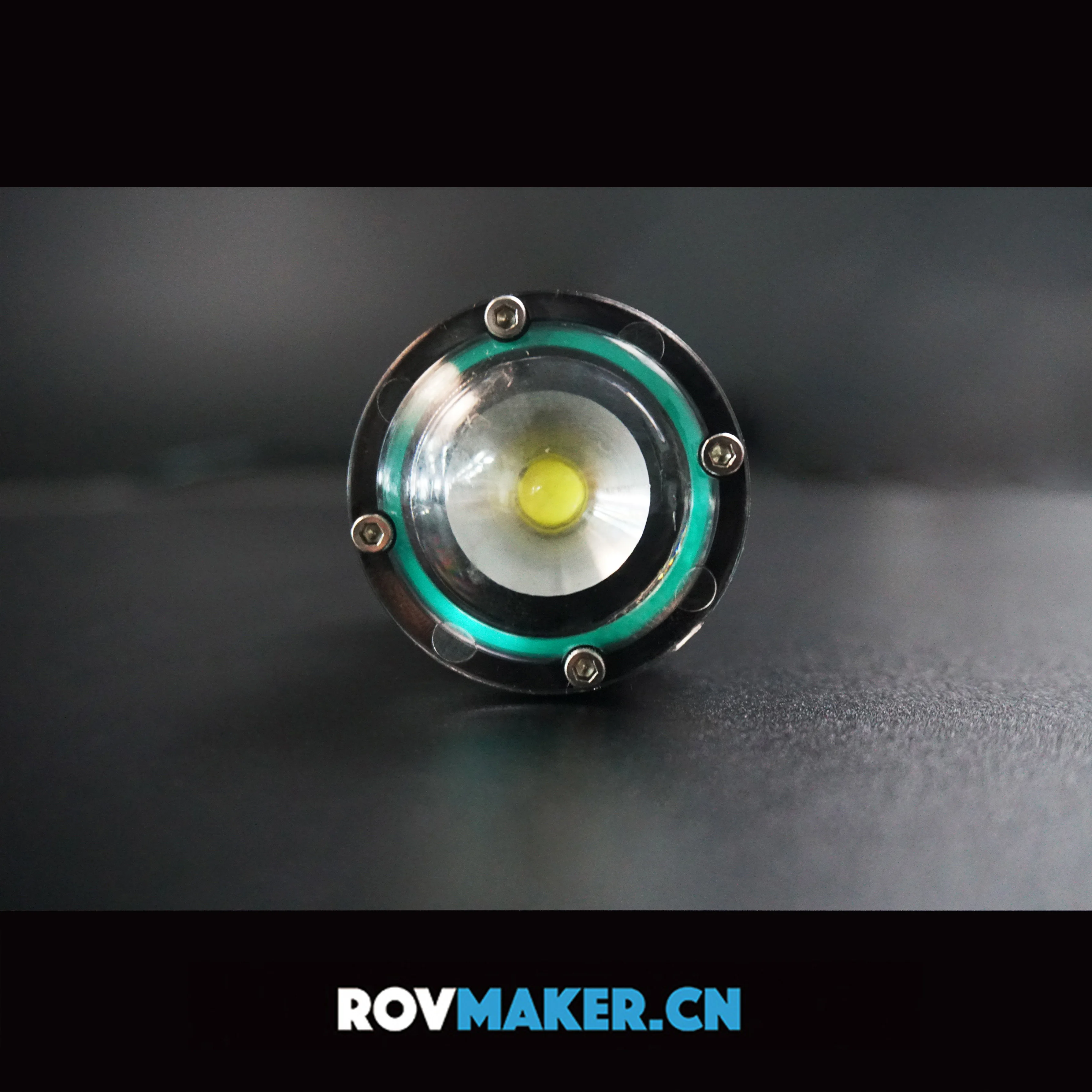 Lumière LED étanche pour robot sous-marin, 300 lumens, mode PWM, pièces pour véhicule télécommandé RC AUV, profondeur de 2200 m, ROV 20W