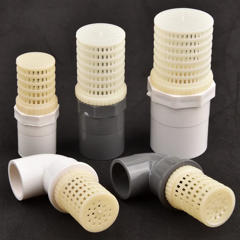 20/25/32mm Plastic Filter Net Aquarium Fish Tank Filter Suction Net Garden Drip Irrigation Filter Water Pump Inlet Tube Fillter