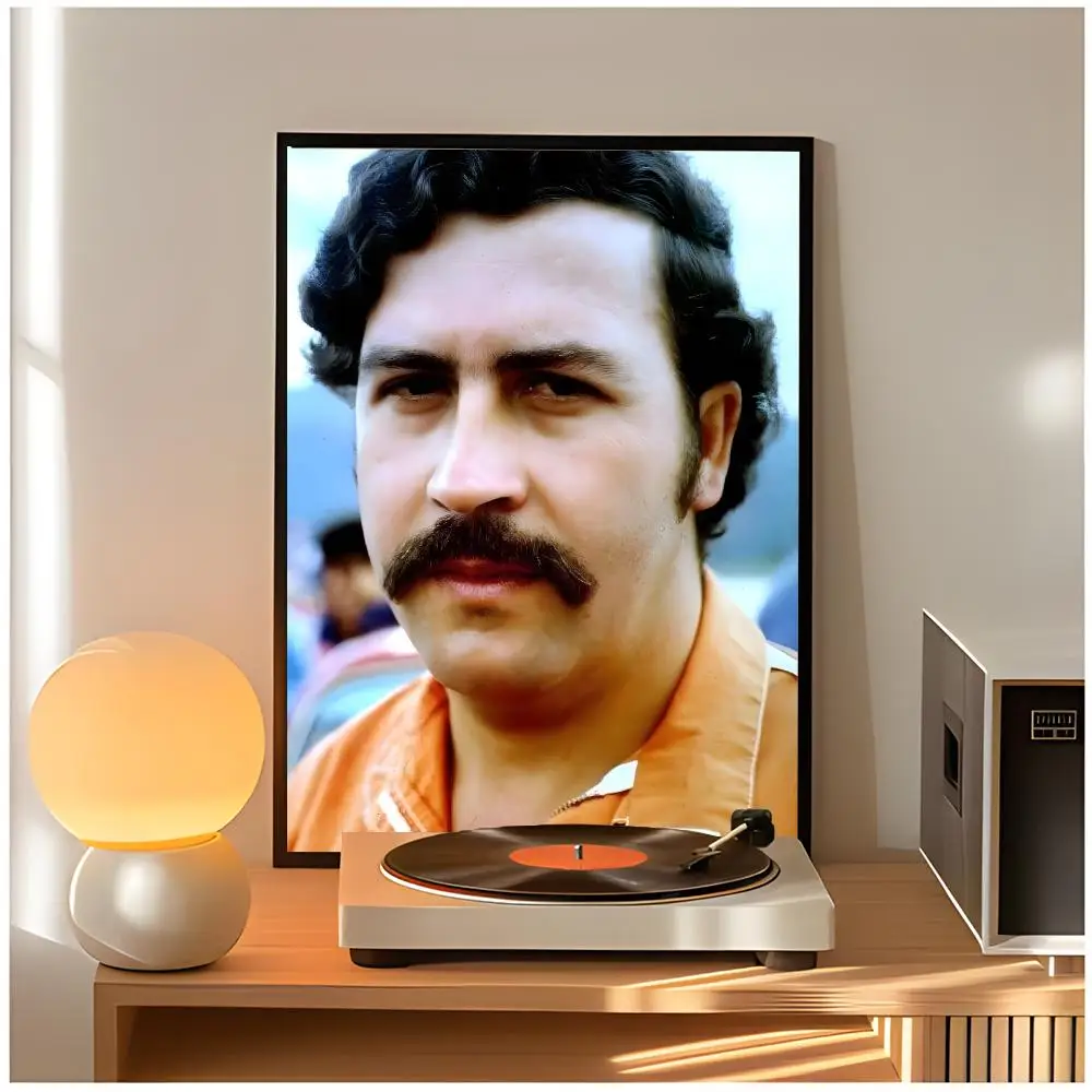 Infamous Historical Figure Lord Pablo Escobar Poster Premium Wall Decor Modern Home Poster Unframed