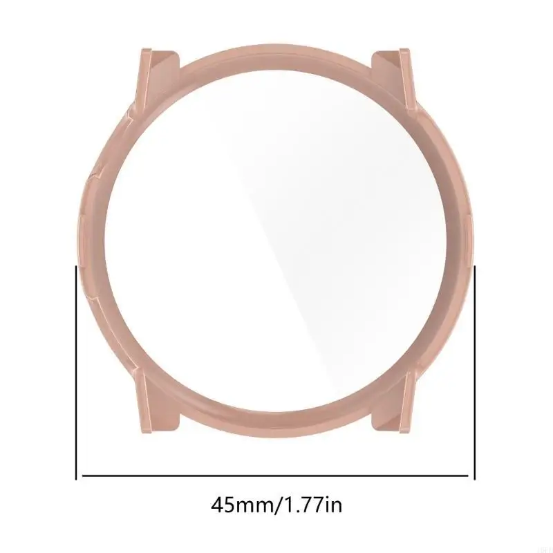 PC -Fallabdeckung mit temperiertem Glasschildschirmschutz für COROS PACE 3 SmartWatch