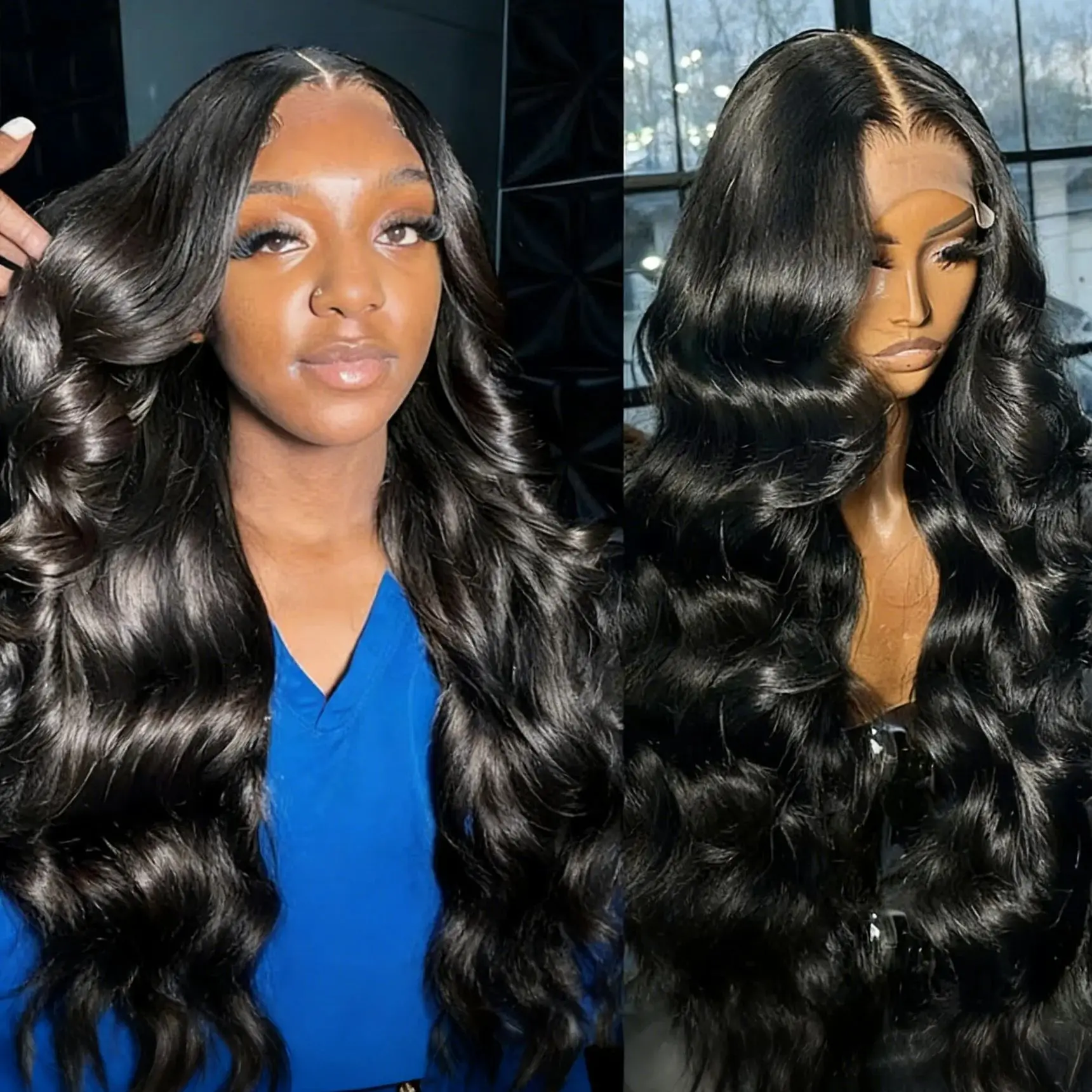

250 Density 40 Inch Body Wave 13X6 Hd Lace Front Wig 360 Lace Frontal Wigs for Women Brazilian 13X4 Pre Plucked Lace Human Hair
