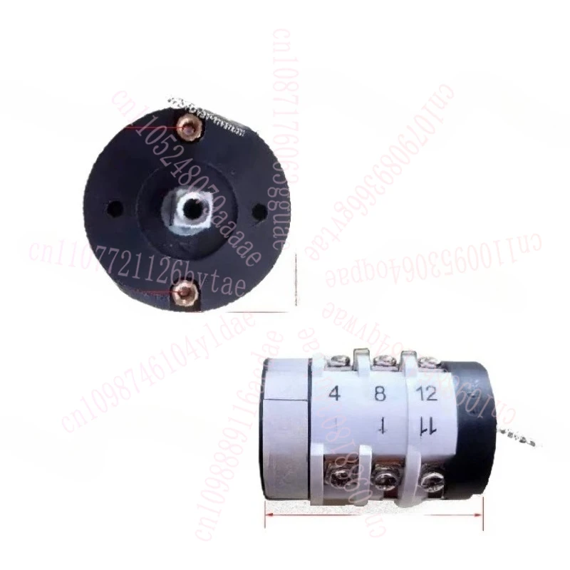 

Turntable reversing switch, tire removal motor switch