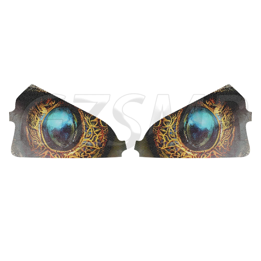 Motorcycle Racing Roadster Headlight Sticker Eye Graphics Decal Fit for Can-Am Ryker 2019-2023