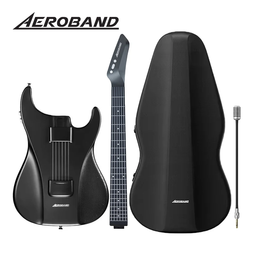 AeroBand Guitar Bundle Kit ホワイト Aeroband Guitar in White with Gig Bag - Red Chilli Audio