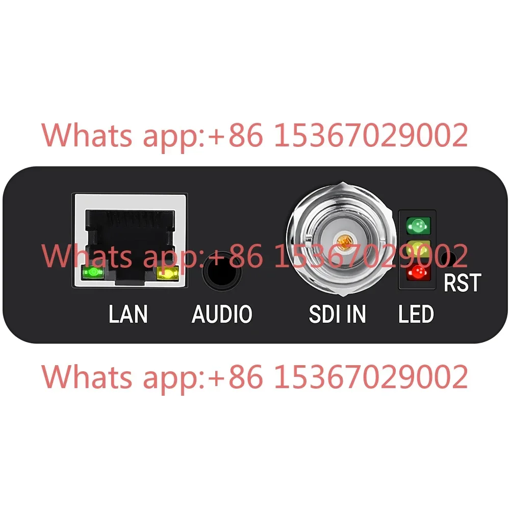 Mini H.264 SDI Video Encoder HD-SDI To IP Video Decoder  Encoder Live Stream RTMP Encoder