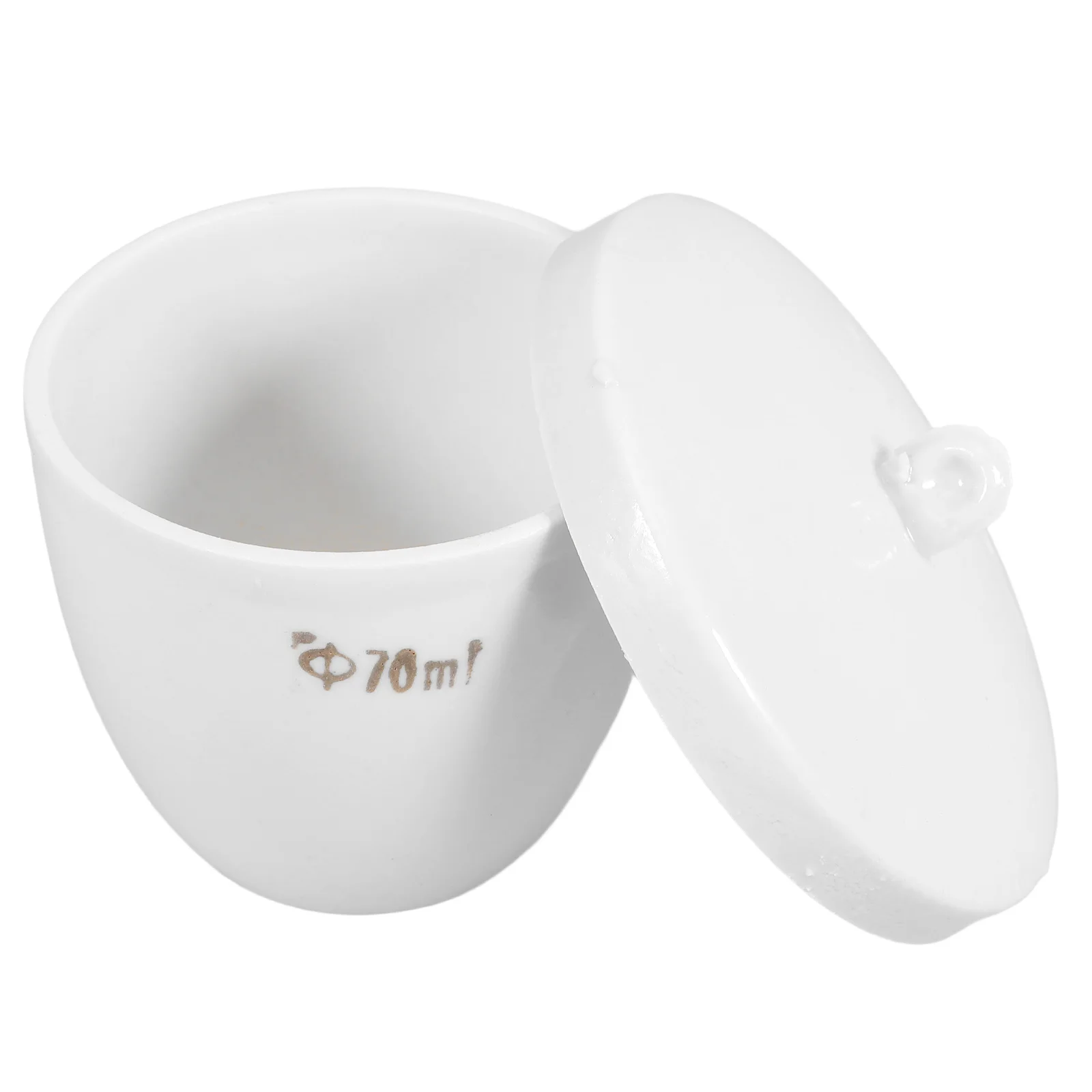 

High Temperature Chemical Porcelain Crucible for Copper Melting Refining Sintering Aluminum Tool Metal Jewelry