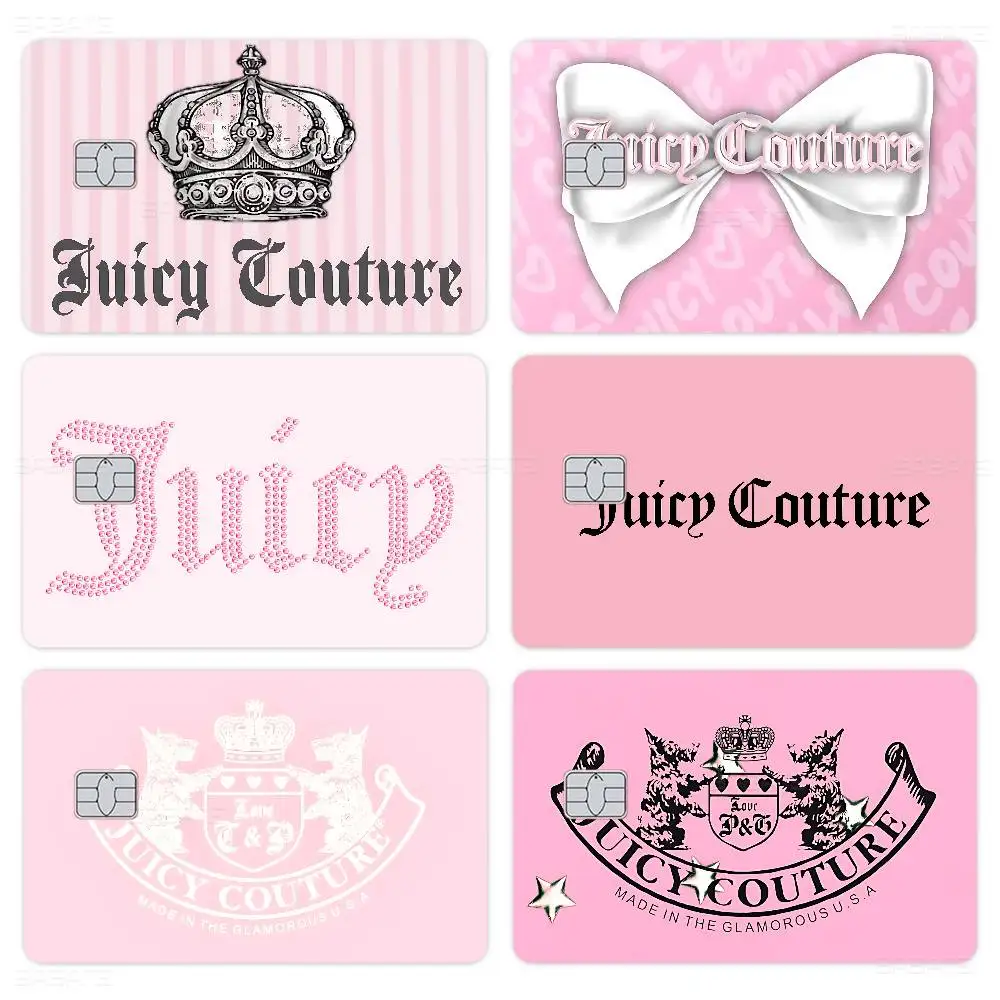 Perfumes J-Juicy C-CoutureS-S Anime - Adhesivo Decorativo para Tarjetas de Crédito y Débito con Chip Pequeño y Grande