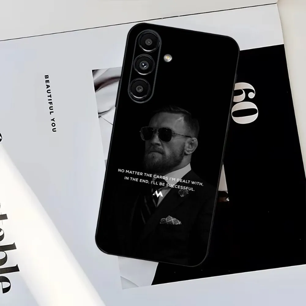 U-Ufc Conor McGregor Phone Case For Samsung S25,S24,S23,S22,S21,S20,S10,Ultra,Plus,Lite,FE,Soft Silicone Black Cover