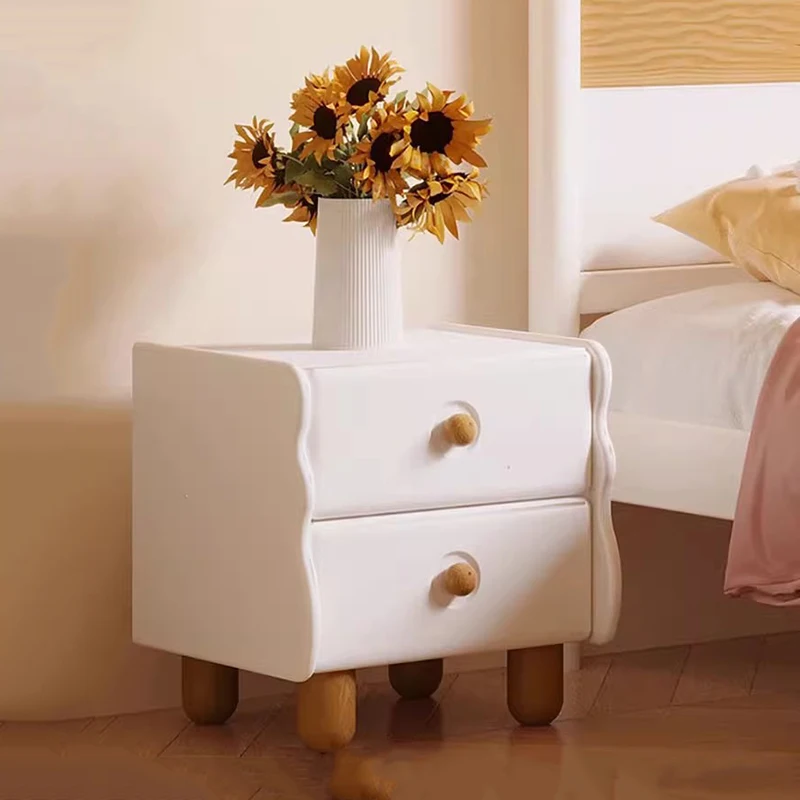 Modern Minimalist Nightstand Premium Beauty Storage Trendy Nightstand Classic Drawer Mesa De Cabeceira Bedroom Furniture