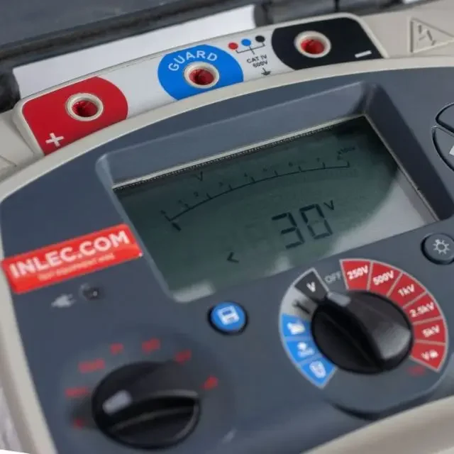 Testador de resistência de isolamento MIT525