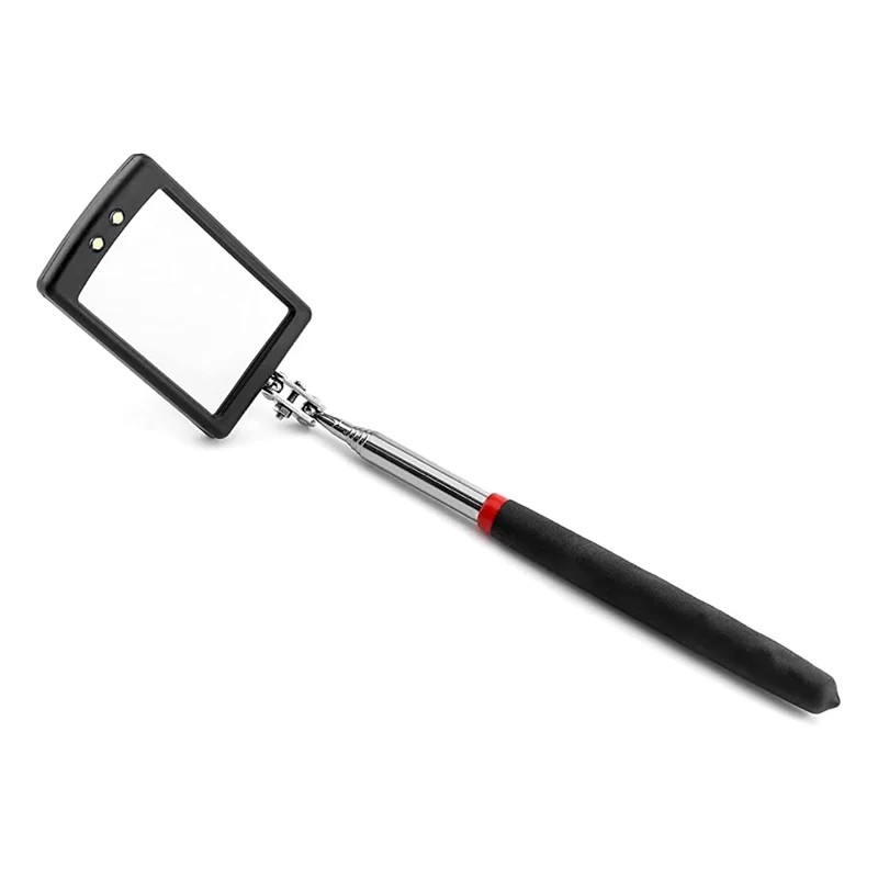 

A21F-Дзеркало-телескопическое освещение с легким зеркалом, практичное дополнение к ремонту автомобиля, инструмент для проверки автомобиля