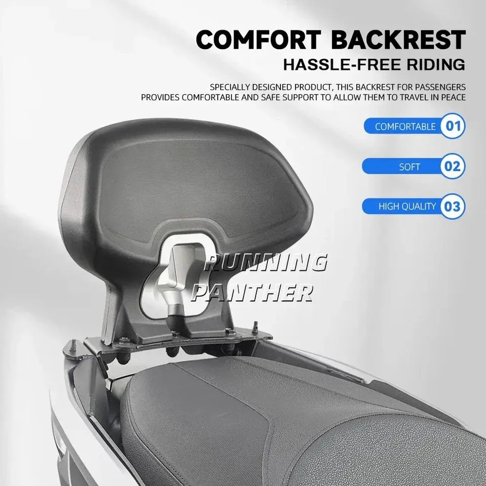 Suitable for ZONTES 350E special backrest original car rear frame installation 350D350M backrest 350E passenger backrest