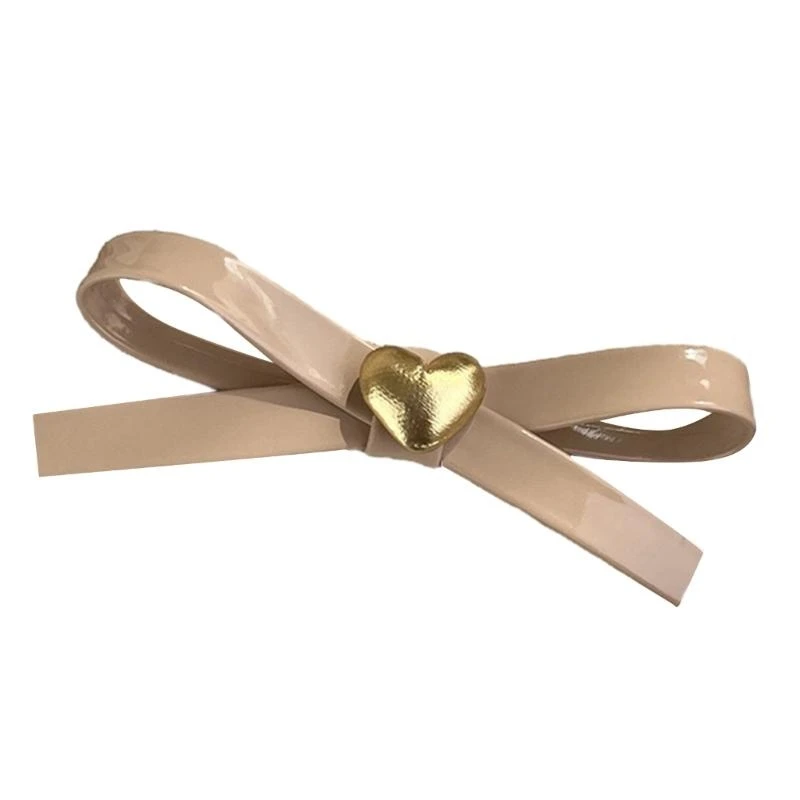 Clip lateral con lazo corazón para niña, Clip peinado antideslizante, decoración para cabello para mujer, 15UB
