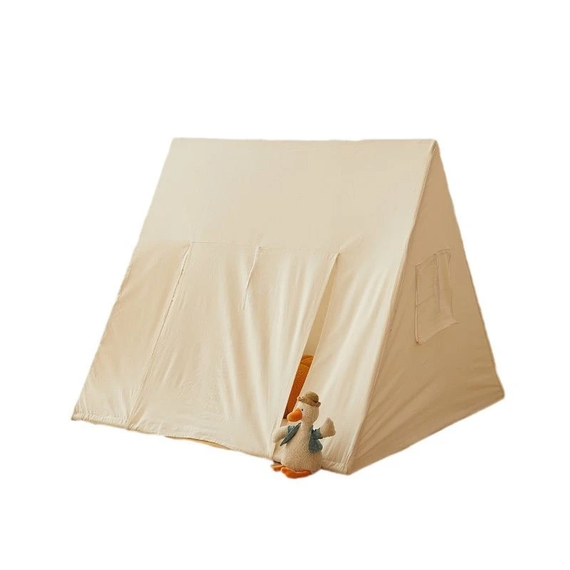 Solid Wood Bracket Toy Tent Large Indoor Children Tent House Breathable Safety Stable Outdoor Games Hut Child Tent Camping