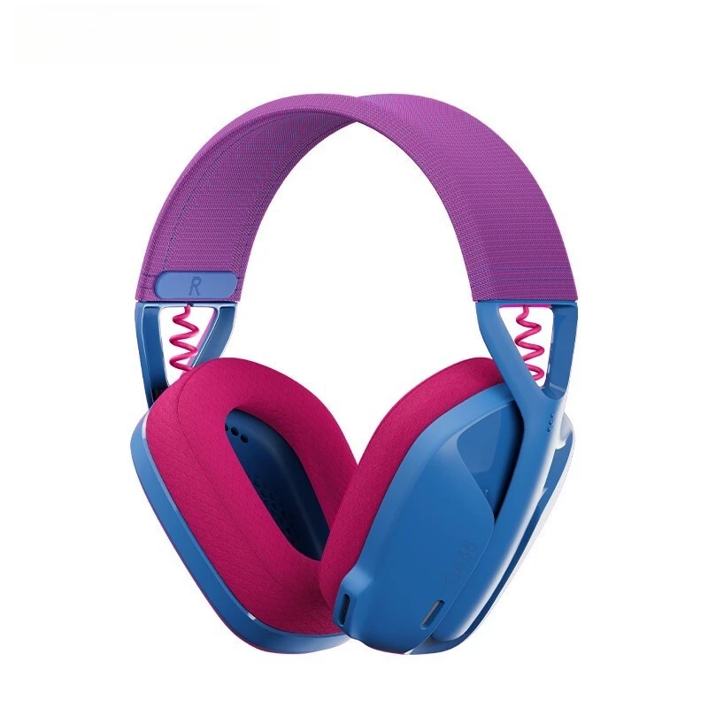 ل Logitech G435 LIGHTSPEED سماعة الألعاب اللاسلكية بلوتوث الصوت المحيطي سماعة فوق الأذن