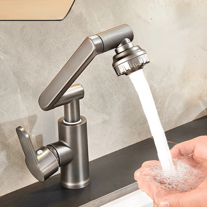 

Stainless Steel Faucet Vanity Sensor Waterfall Mixer Bathroom Water Tap Thermostatic Handle Dispenser Torneira Home Products