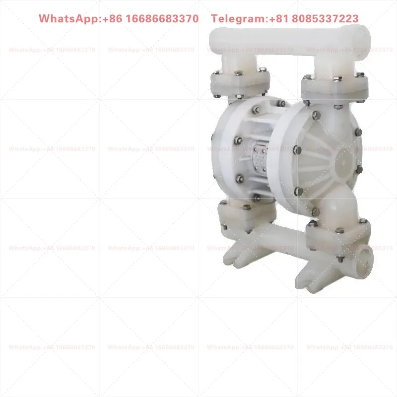 QBY3-32/40 All Plastic Air Operated Diaphragm Pump Acid Alkali Resistant Self-Priming Industrial Use