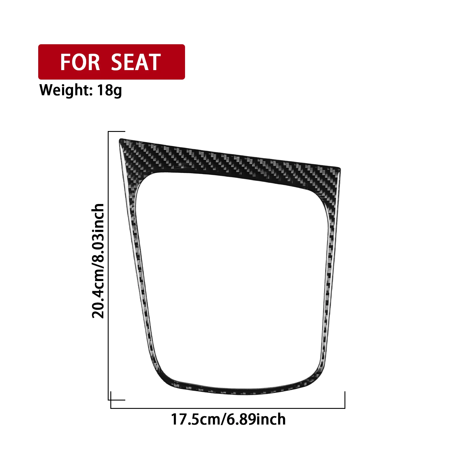 For Seat Leon MK3 2013 2014 2015 LHD RHD Real Soft Carbon Fiber Sticker Car Gear Shift Frame Panel Trim Interior Accessories view 3