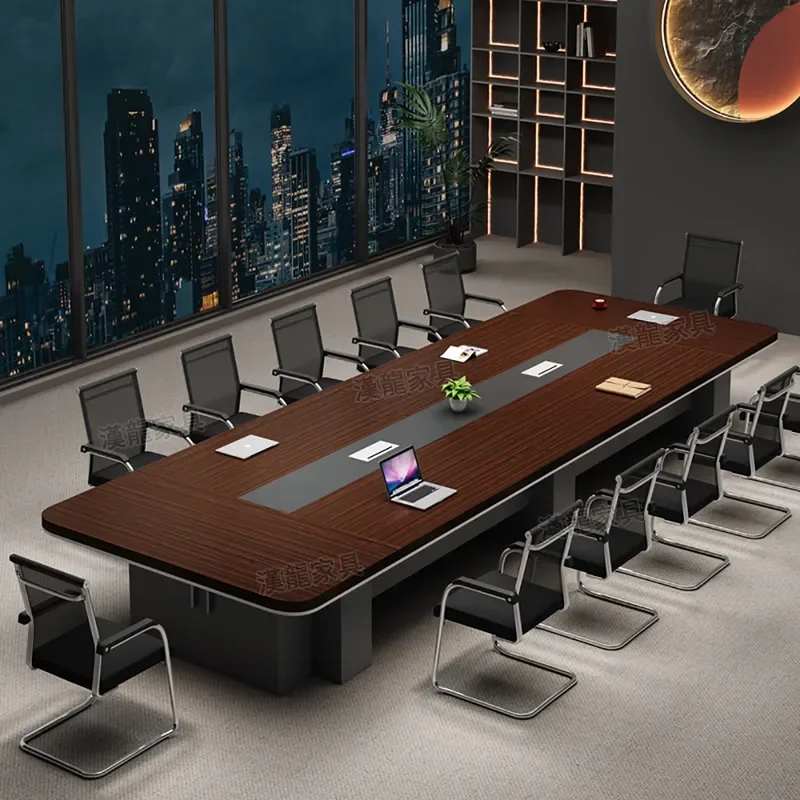for Office Furniture Conference Room Table Long Simple Modern Large Reception Negotiation Training Bar Board Table