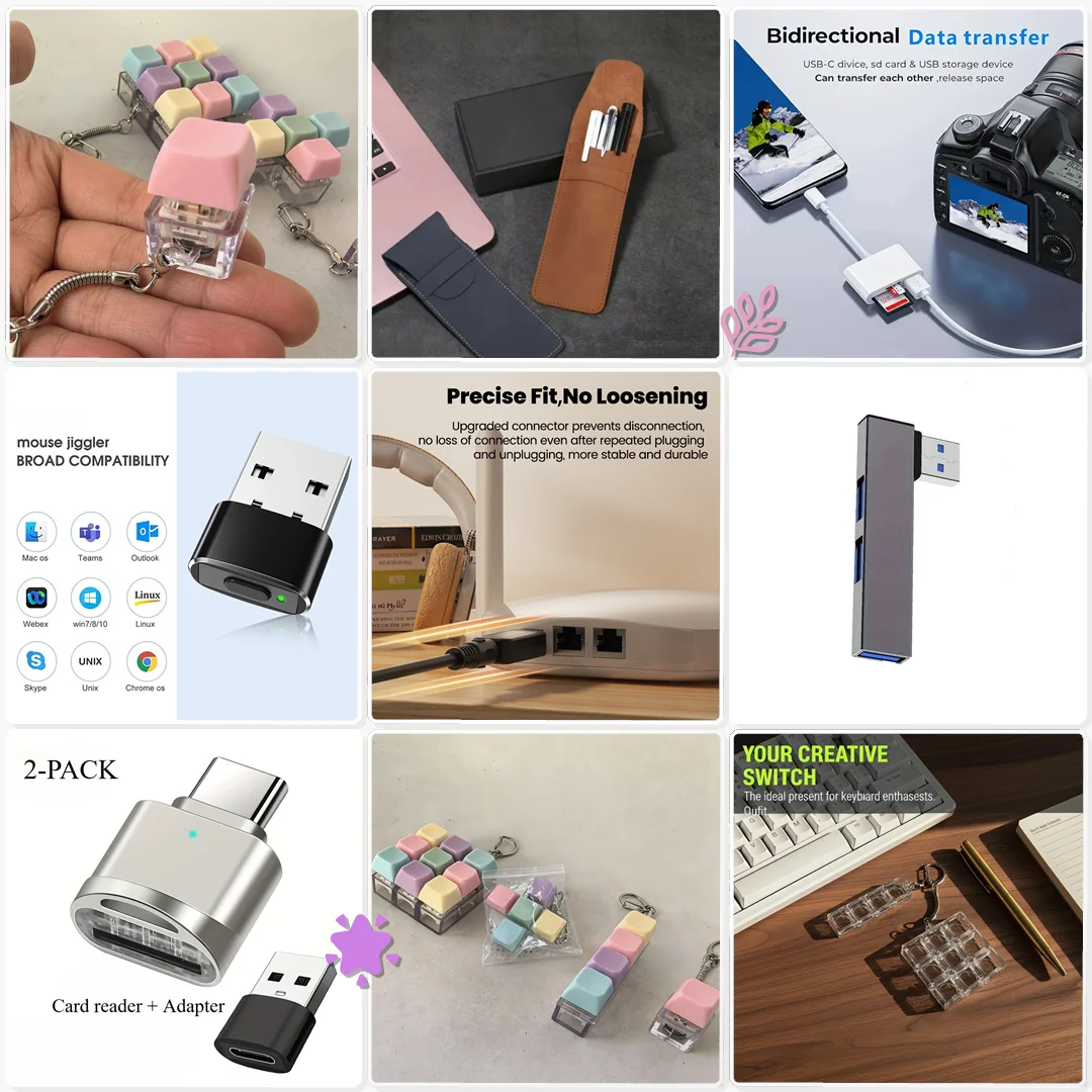 USB C 3.2 Micro B to Type C Female Adapter Connector Laptop External HDD Disk Box Data Transfer Link