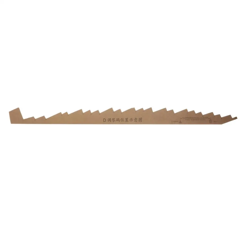 Guzheng Bridge Position Paper Guide Musical Stringed Instrument Parts for Guzheng Accessories Beginner and Teaching Use