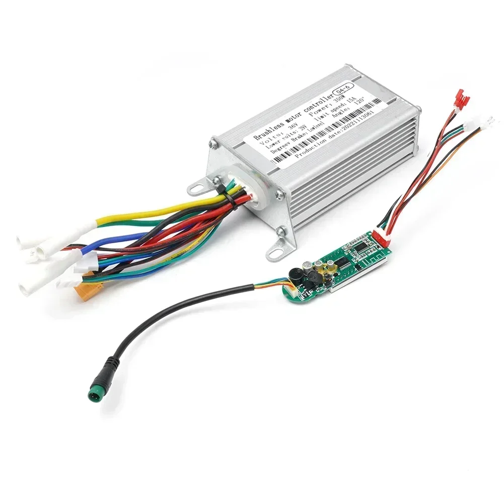 36V 350W Controller Dashboard Accelerator Electric Scooter Controller Dashboard Accelerator Lights Set EScooter Replacement Part
