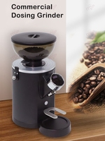ITOP CG11 Commercial Dosing Coffee Grinder 60MM Stainless Steel Flat Burr Electric Coffee Bean Grinder Quantitative Miller 220V