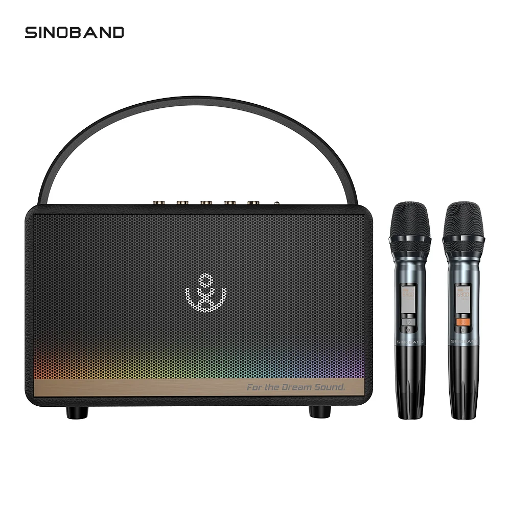 Top selling products 2023 sinoband Mirage 130W blue tooth speakers audio system sound speakers & accessories