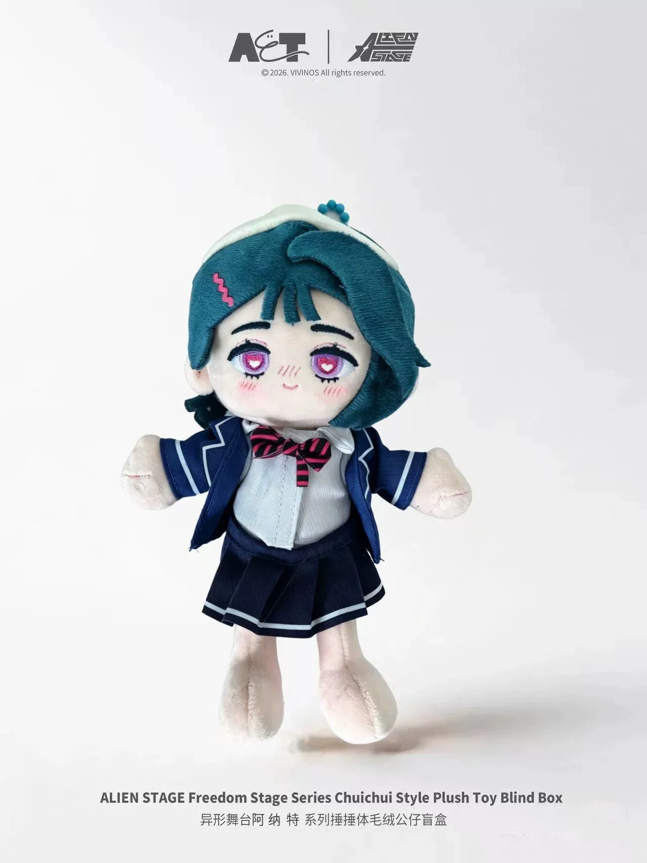 Original ALIENSTAGE Anakt Art High School Squishy Blind Box Q Ver. Version Slow Rebound Squeeze Figure Anime Sammlerstück Geschenkspielzeug – Detail 10