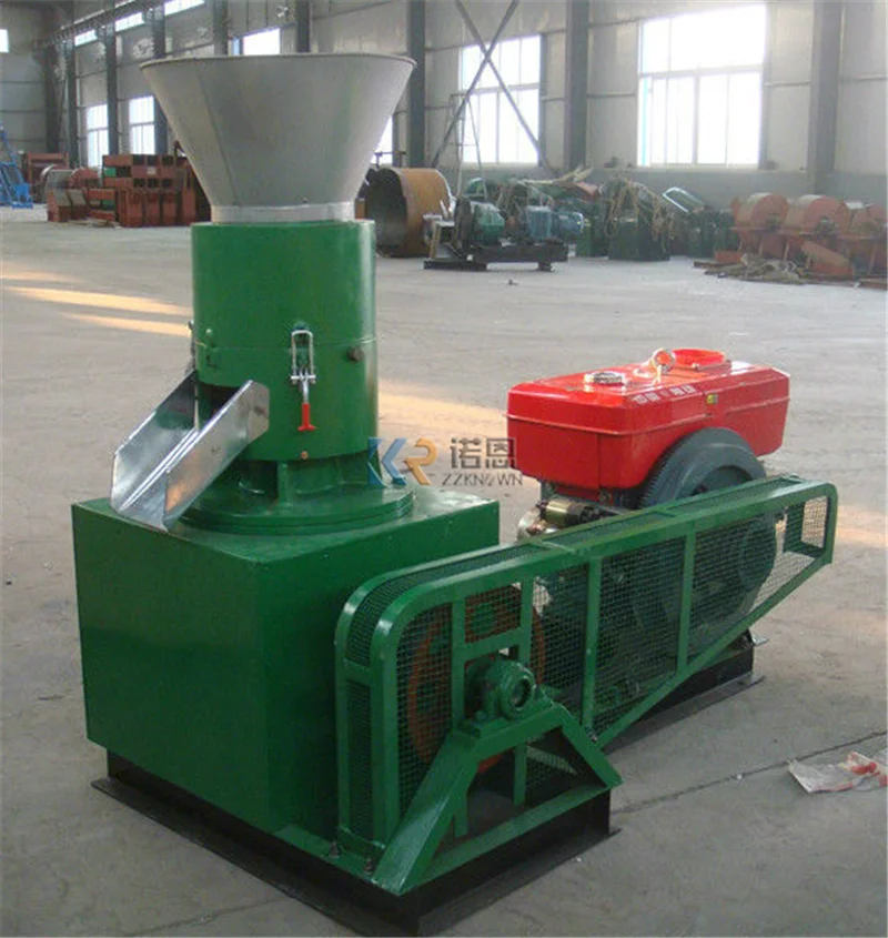 Industrial Diesel Wood Pellet Mill Machine Animal Agriculture Wood And Feed Pellet Press Making Mill