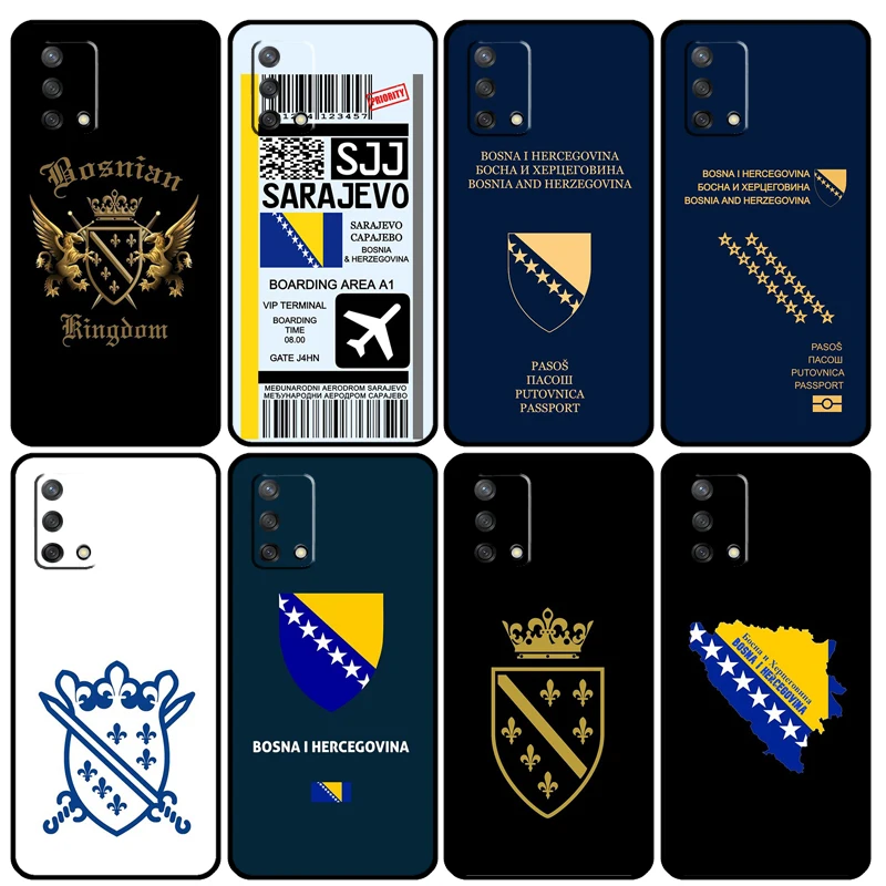 Bosnia and Herzegovina Passport For OPPO A53 2020 A5 A9 A31 A52 A72 A15 A16 A83 A91 A93 A54 A74 A94 Find X3 X5 Lite Case