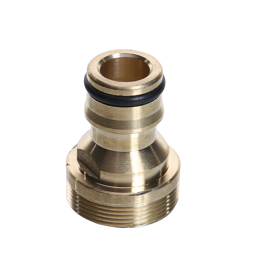 

Brass Taps Connector Conversion Irrigation Taps Connector Reusable Solid Portable Practical Multi-function Interface Accessories
