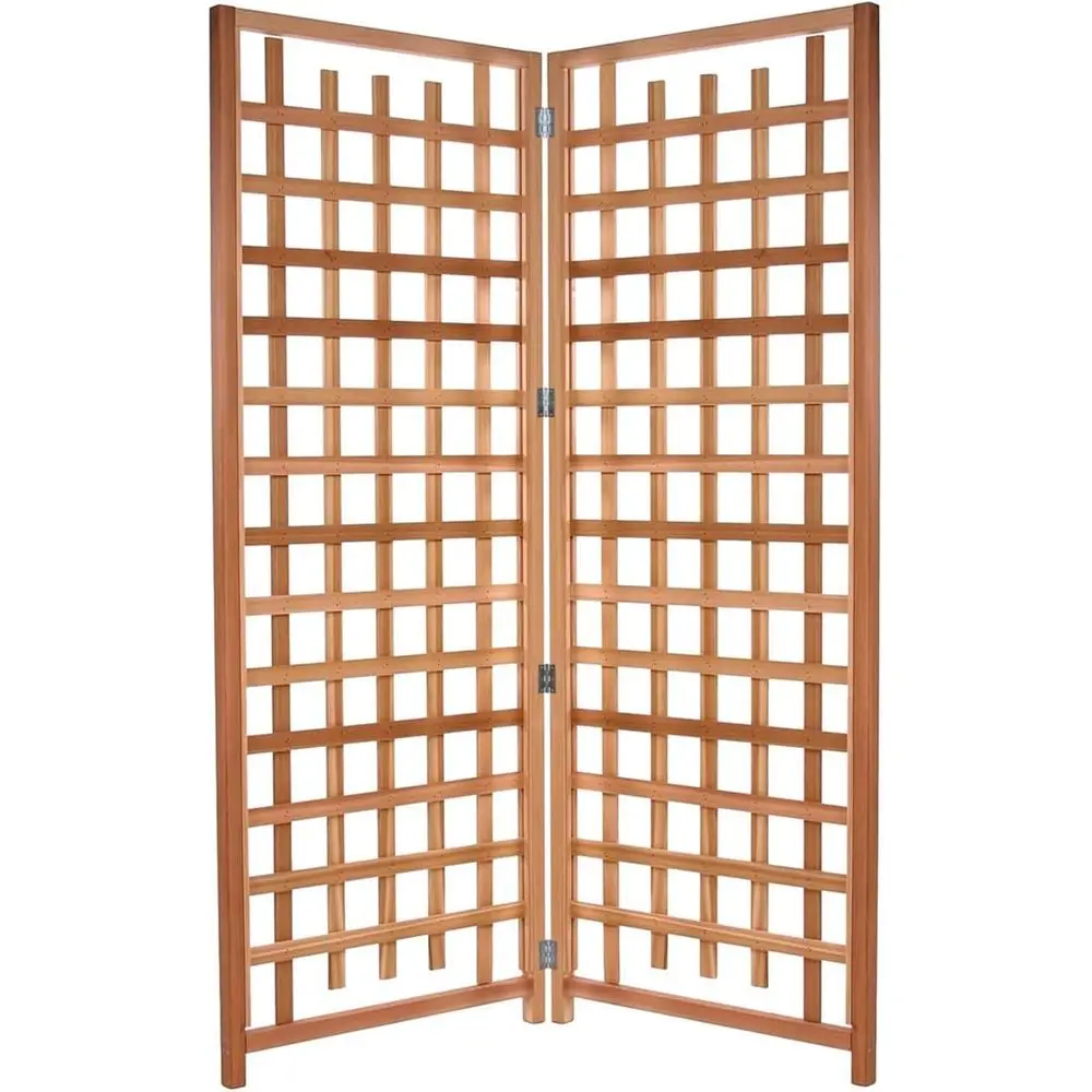 2-Piece Outdoor Single Trellis Handcrated or ClimPlants