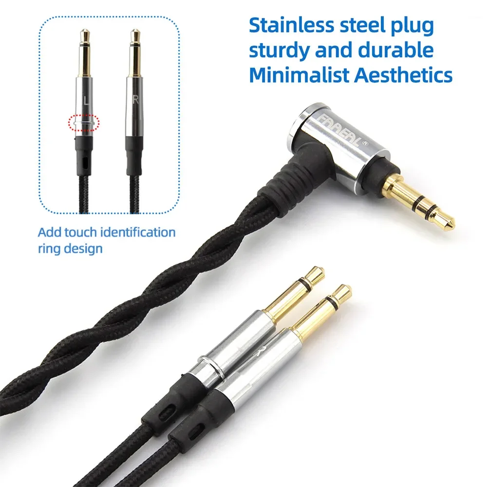 FAAEAL Upgrade Cable For Hifiman Ananda SUNDARA Deva Pro Arya HE400SE HE1000 99 Classics 99 Neo MDR Z7M2 HE4XX HE560 Headsets