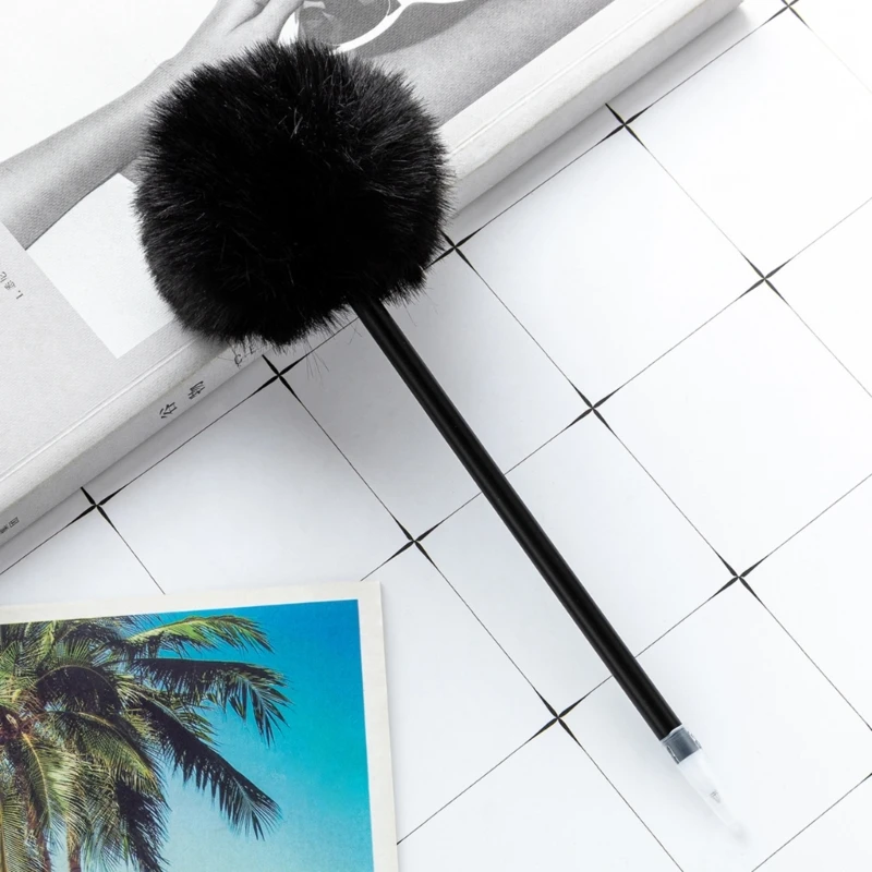 10 piezas bolígrafo felpa, bolígrafo escritura divertido, para escribir, rellenos calcetín navideño para y