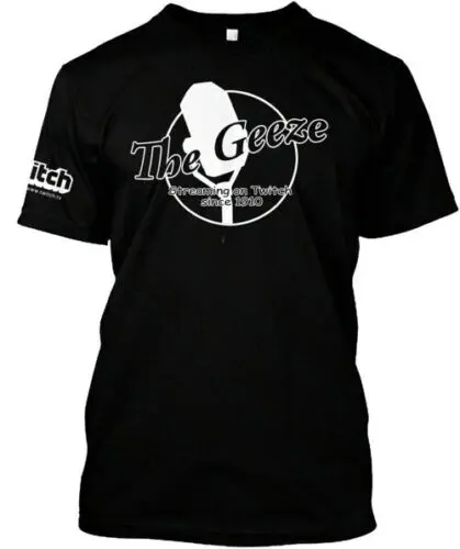 Official Geeze Radio Stream T-Shirt Made in the USA Size S to 5XL