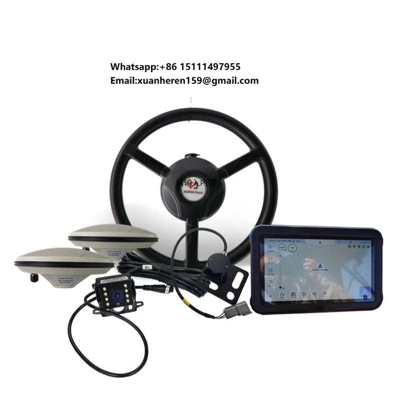 JHXH001 Pro GNSS Tractor Navigation System for Farming Equipment