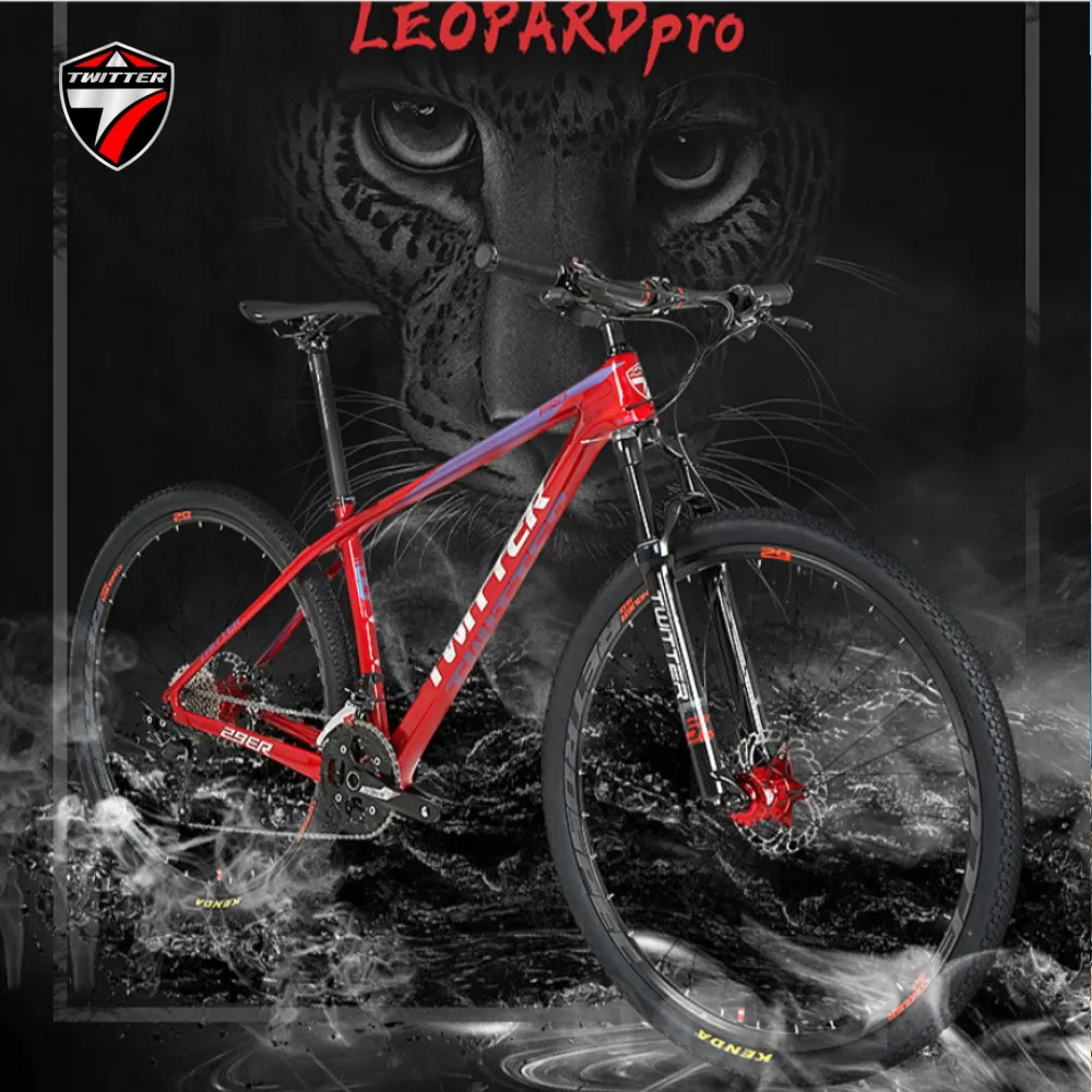 

TWITTER LEOPARDpro ALTUS/M2010-3*9S Oil Disc Brake XC Class 27.5/29in MTB T800 Carbon Fiber Mountain Bike with Suspension Fork