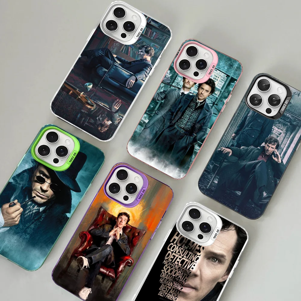 Sherlock-Holmes-TV Phone Case For IPhone 16 15 14 13 12 11 Pro Max X XR XSMAX 8 7 Plus Matte Shockproof Back Cover