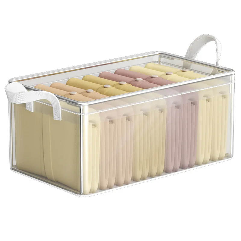 

Wardrobe storage box and clothing storage rack, foldable jeans storage box, pants shirt leggings, clothing box.