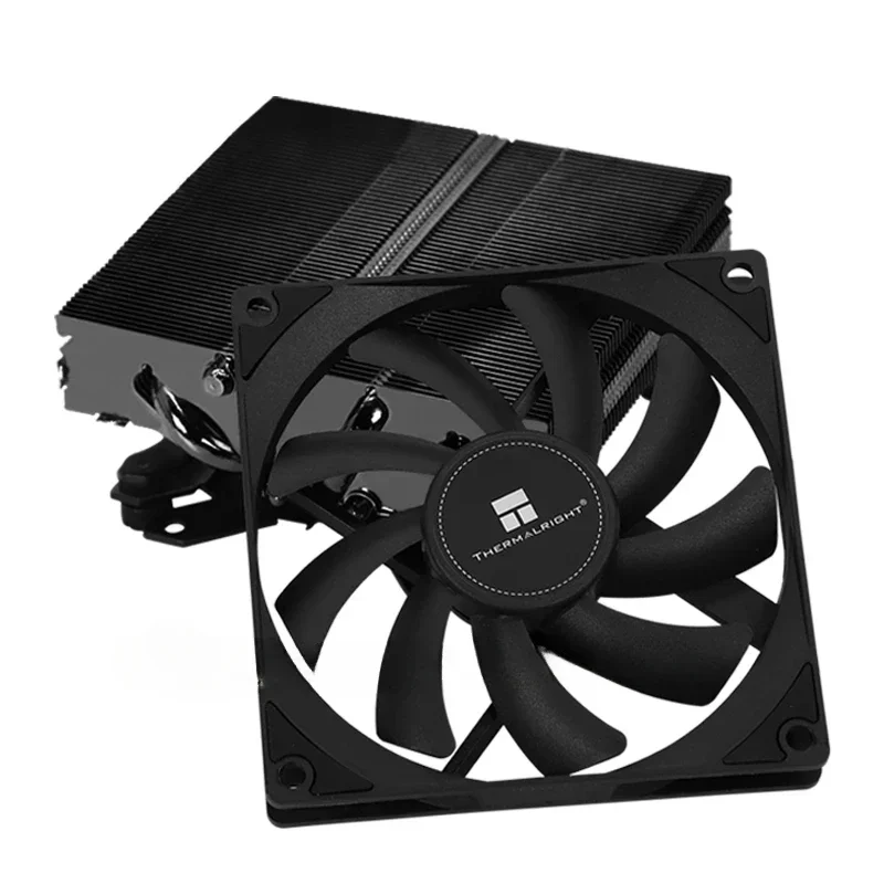 AXP90 X53 X47 X36 FULL BLACK Press down the cpu fan radiator itx small A4 chassis，Excluding fan blades