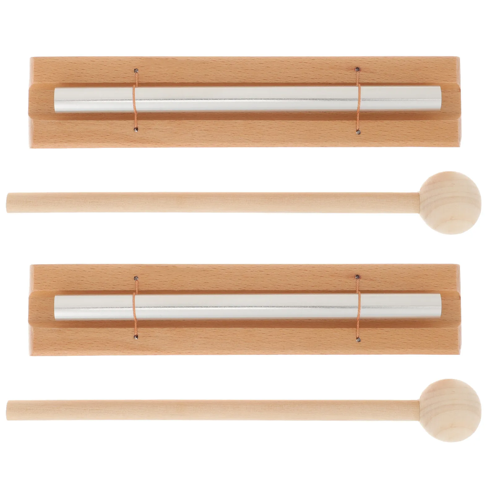 2 ensembles de cloches de méditation, instrument de percussion, outil d'enseignement de la musique et de la pleine conscience en classe, cloche de percussion