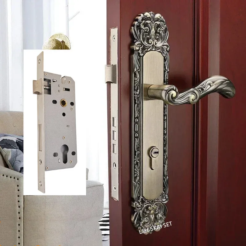 Serrure à Pêne 90° En Alliage D'aluminium – Pour Porte Coulissante, 74 X 53 Mm, Poli
