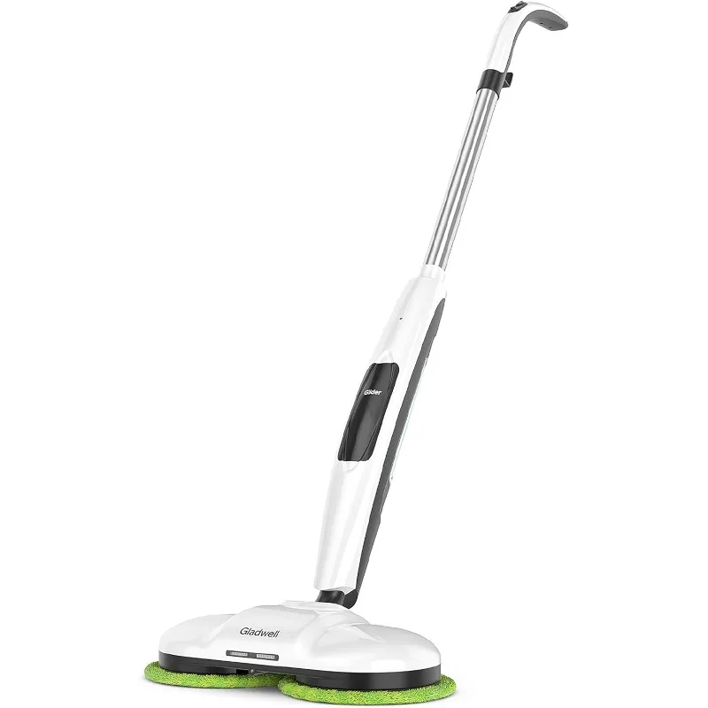 Cordless Electric Mop, 3 in 1 Spinner, Scrubber and Waxer Quiet and Powerful Cleaner, Spin Scrubber and Buffer