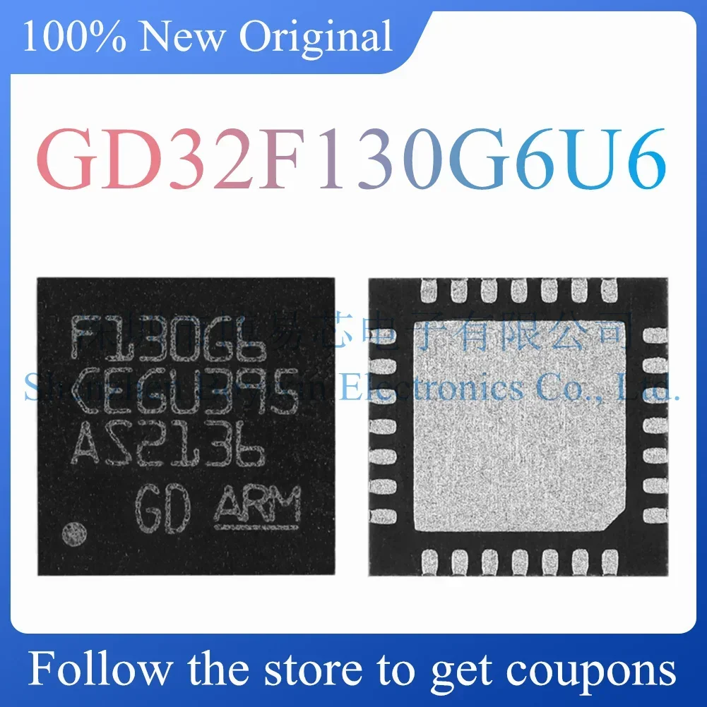 

NEW GD32F130G6U6 Original Product QFN-28