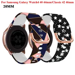 Replacement Smartwatch Wrist Straps For Samsung Galaxy Watch 5 Pro/4 44 40mm Silicone Watchband Watch 4 Classic 46 42mm Bracelet