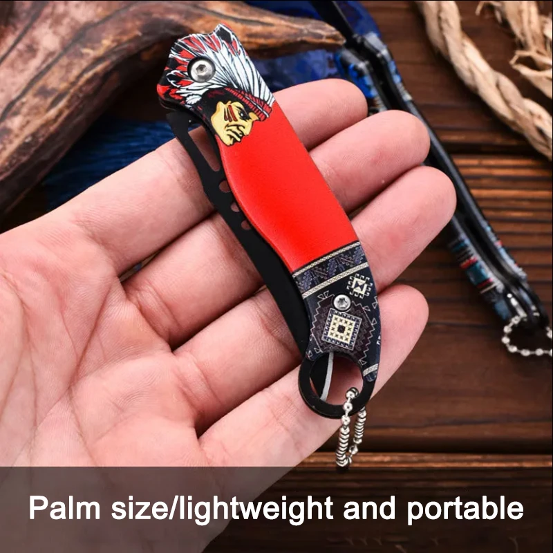 Outdoor Camping Folding Knife, Outdoor Tools, Portable Folding Knife, Fruit Knife, Multiple Styles Available