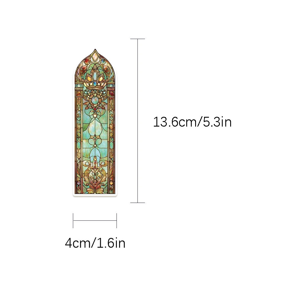 30pcs Baroque Church Architecture Style Bookmarks Decoration Cards Reading Annotations DIY Student Classroom Stationery Gifts